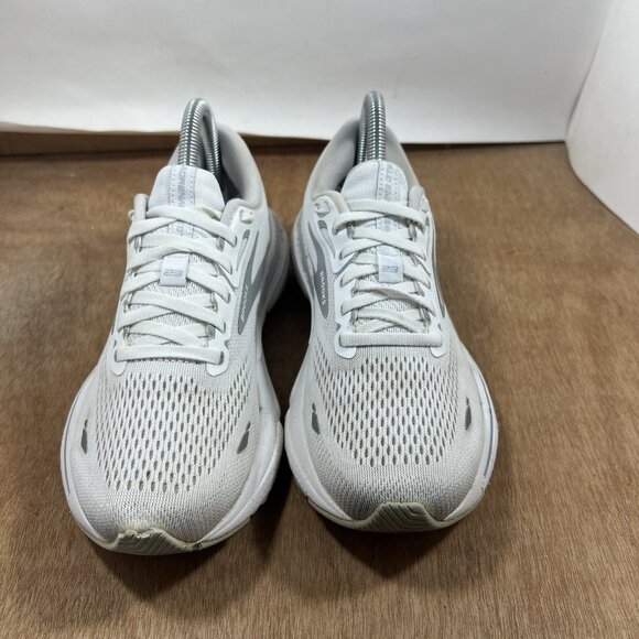 Brooks Adrenaline GTS 23 Women Size 7.5 White Running Shoes Sneakers - Picture 2 of 9